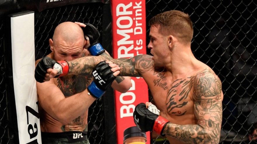 "Gã điên" McGregor bị Poirier hạ knock-out tại UFC 257