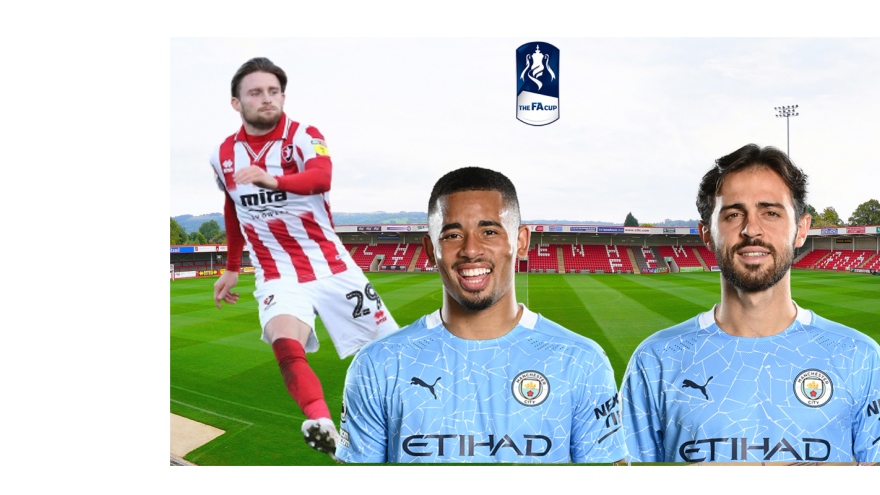 Dự đoán kết quả, đội hình xuất phát trận Cheltenham - Man City