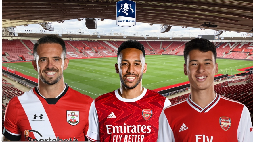 Dự đoán kết quả, đội hình xuất phát trận Southampton - Arsenal