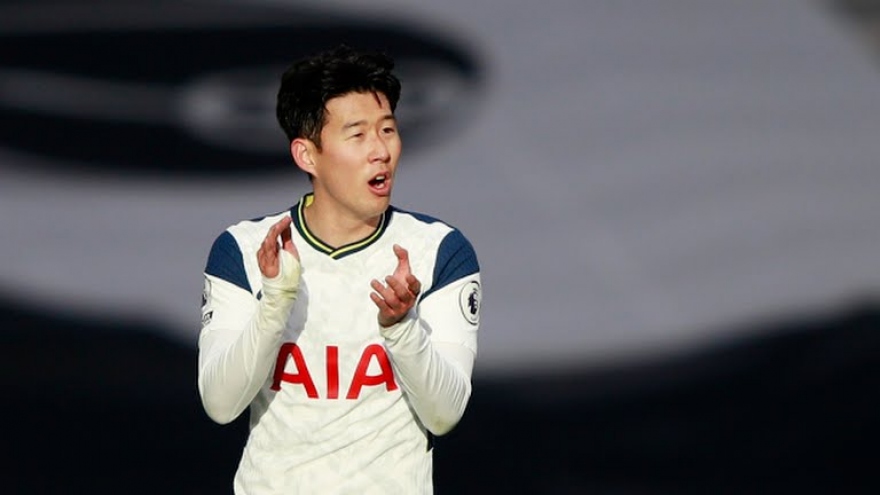 Son Heung-min cán cột mốc ấn tượng trong màu áo Tottenham