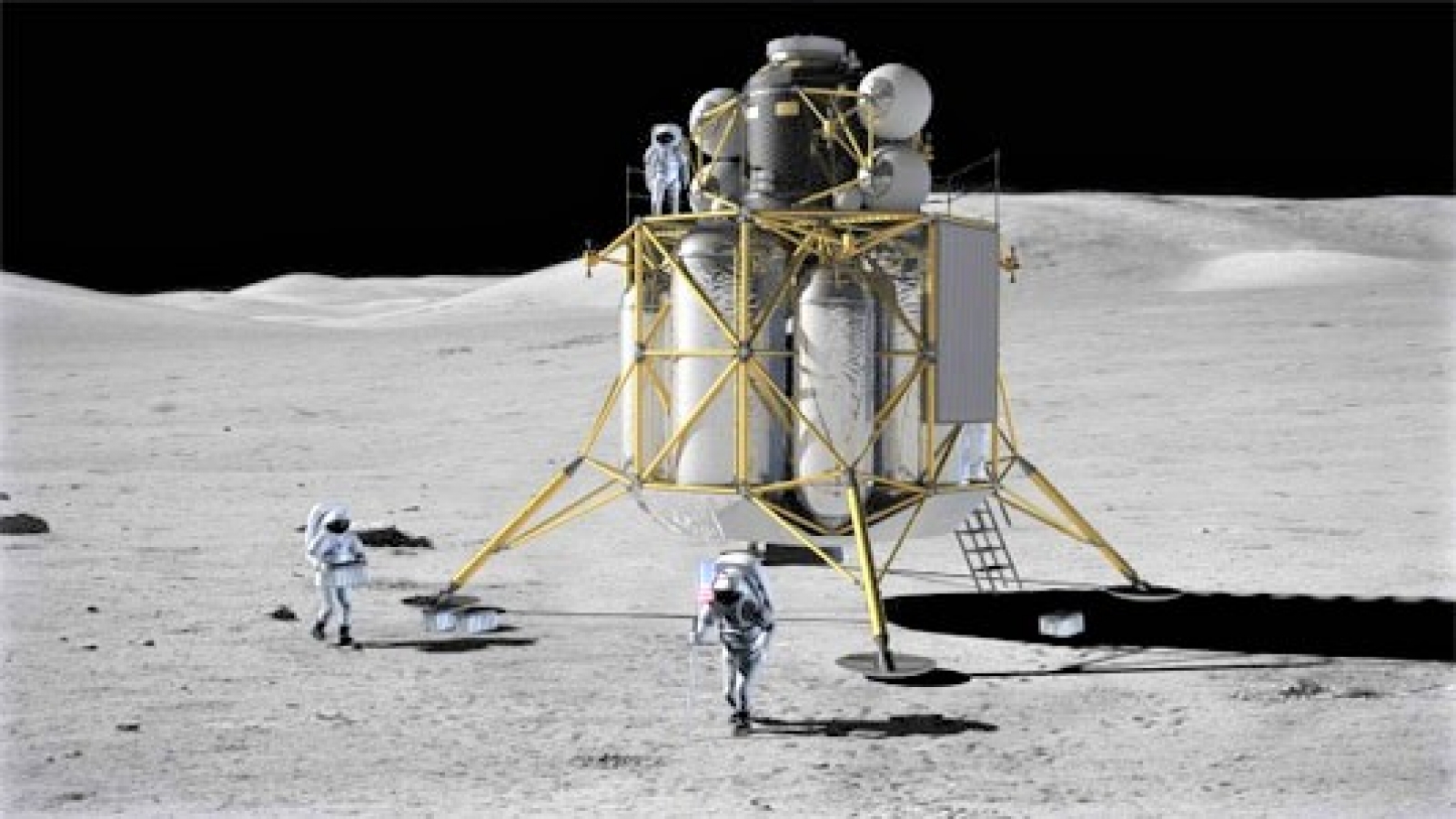 Tỷ phú Elon Musk ưu tiên dự án thành phố trên Mặt Trăng thay vì trên Sao Hỏa