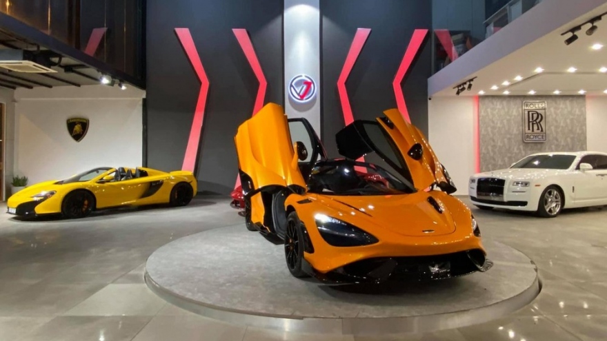 Ảnh chi tiết McLaren 765LT đầu tiên "đặt chân" đến Việt Nam