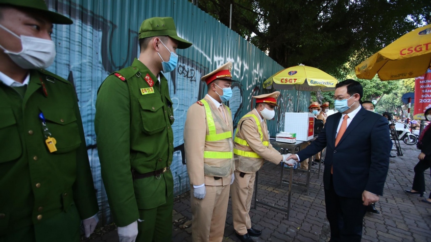 Hơn 20.000 lượt cán bộ, chiến sĩ công an làm việc xuyên Tết