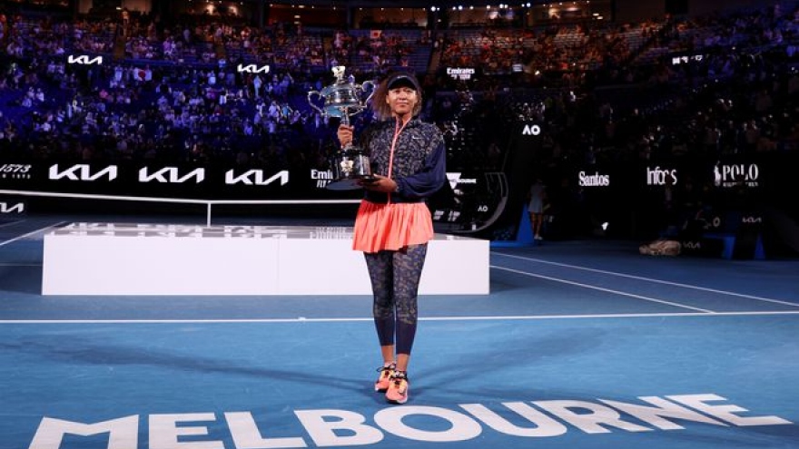Tay vợt nữ Nhật Bản lần thứ 2 vô địch Australian Open