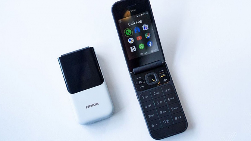 Lộ diện điện thoại nắp gập chạy KaiOS mới của Nokia