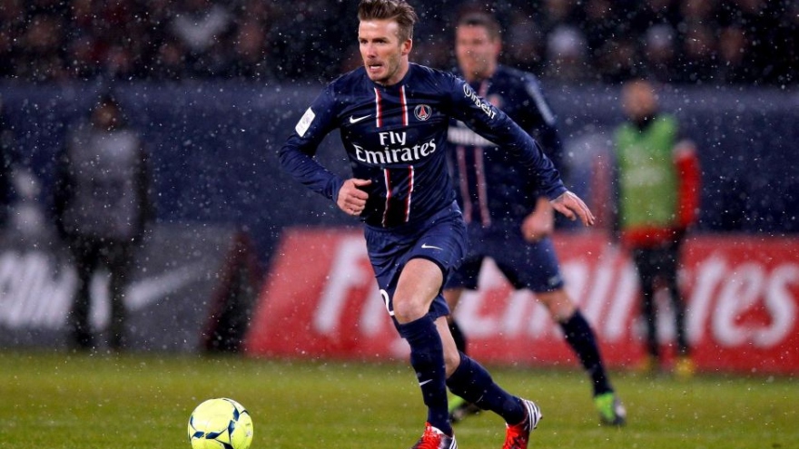 Ngày này năm xưa: David Beckham ra mắt PSG 