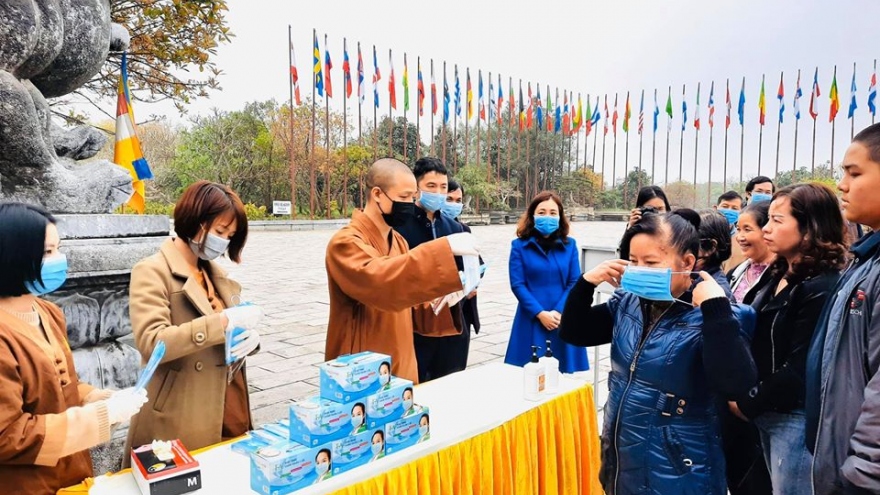 Mùa lễ hội Xuân Tân Sửu: Yêu cầu các chùa thực hiện nghiêm phòng chống dịch Covid-19