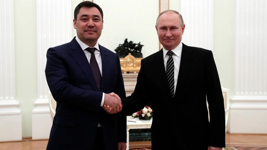 Nga-Kyrgystan tăng cường quan hệ đồng minh và đối tác chiến lược