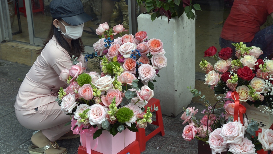 TP.HCM: Nhiều cửa hàng hoa đóng cửa dịp Valentine