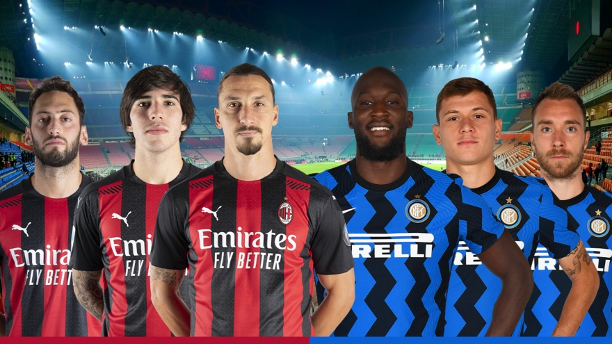 Dự đoán tỷ số, đội hình xuất phát trận AC Milan - Inter Milan