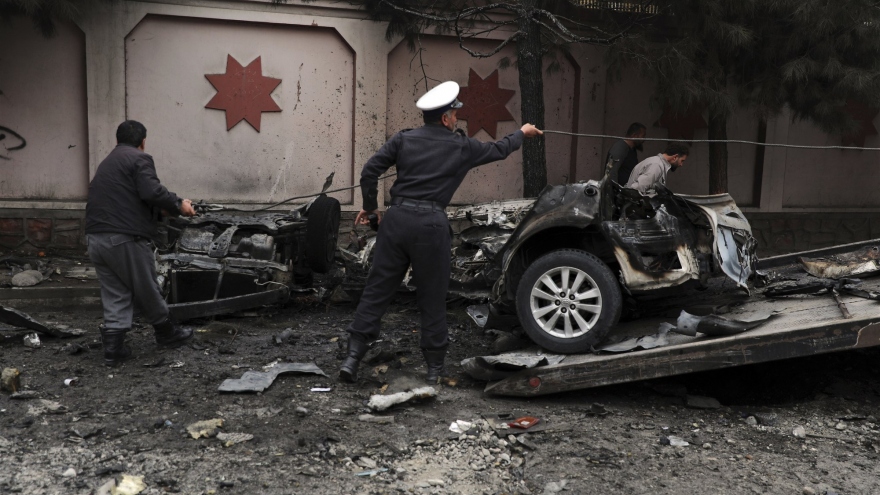 Đánh bom nhằm vào cảnh sát ở Afghanistan khiến 16 người thương vong