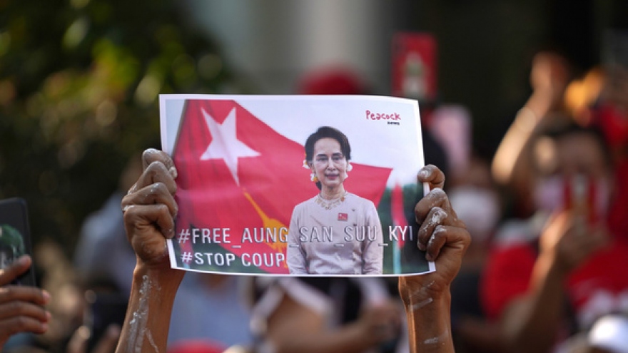 Thế giới theo dõi sát mọi diễn biến chính trị tại Myanmar