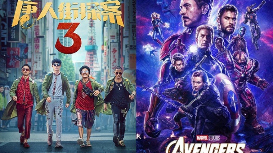 "Thám tử phố Tàu 3" soán ngôi "Avengers: Endgame", lập kỷ lục phòng vé