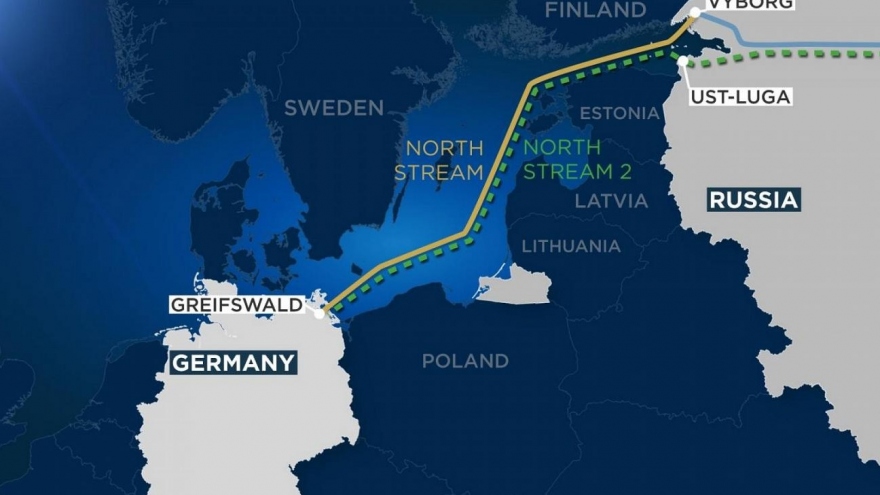 Đức không hủy dự án Dòng chảy phương Bắc 2 bất chấp căng thẳng với Nga