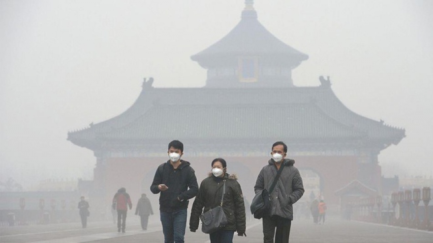 67 thành phố ở Trung Quốc cảnh báo ô nhiễm nặng dịp Tết nguyên đán