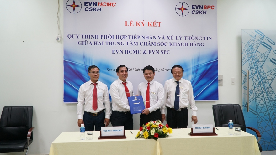 EVN SPC và EVN HCMC hợp tác để phục vụ tốt hơn khách hàng sử dụng điện