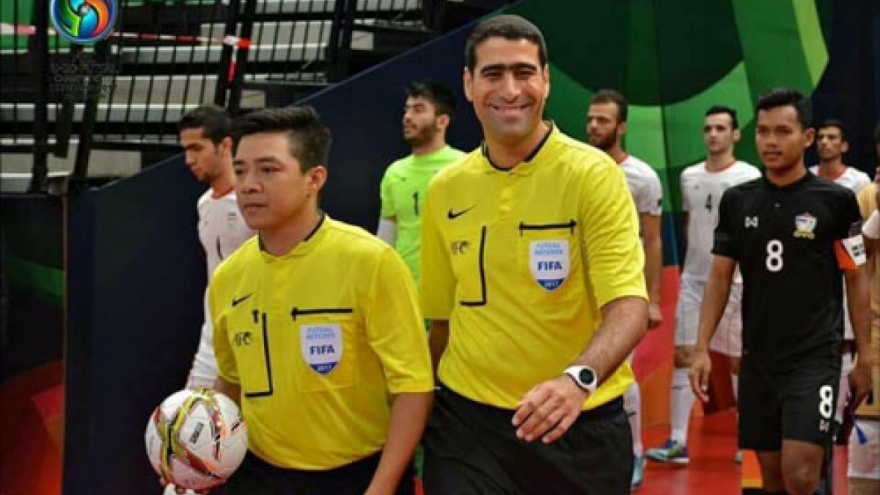 Vietnamese referee vies for berth at Futsal World Cup