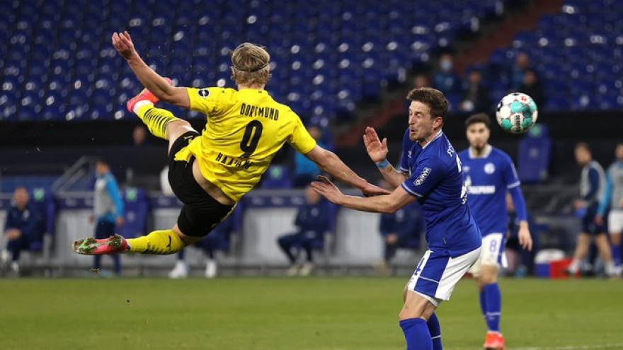 Haaland, Sancho cùng nhau đi vào lịch sử Bundesliga