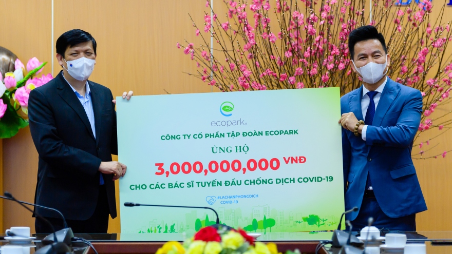 Ecopark dừng quảng cáo và sự kiện Tết để dành hàng tỷ đồng giúp Hải Dương chống Covid-19