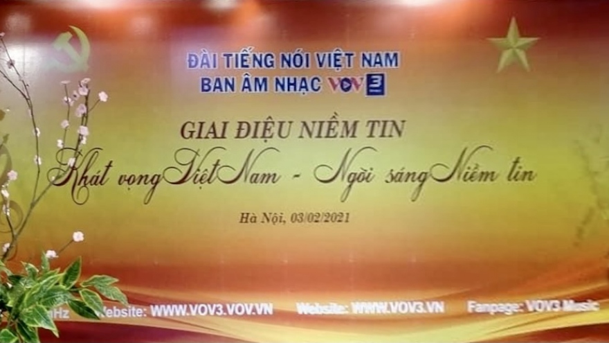 Chương trình phát thanh đặc biệt "Giai điệu niềm tin" mừng thành công Đại hội XIII