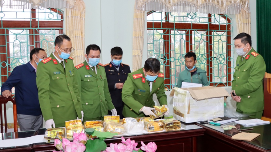 Công an Lai Châu phá chuyên án ma túy dạng đá lớn nhất từ trước tới nay