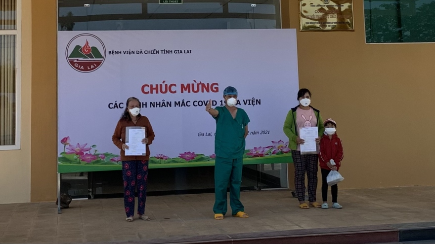 Thêm 4 người ở Gia Lai được chữa khỏi Covid-19