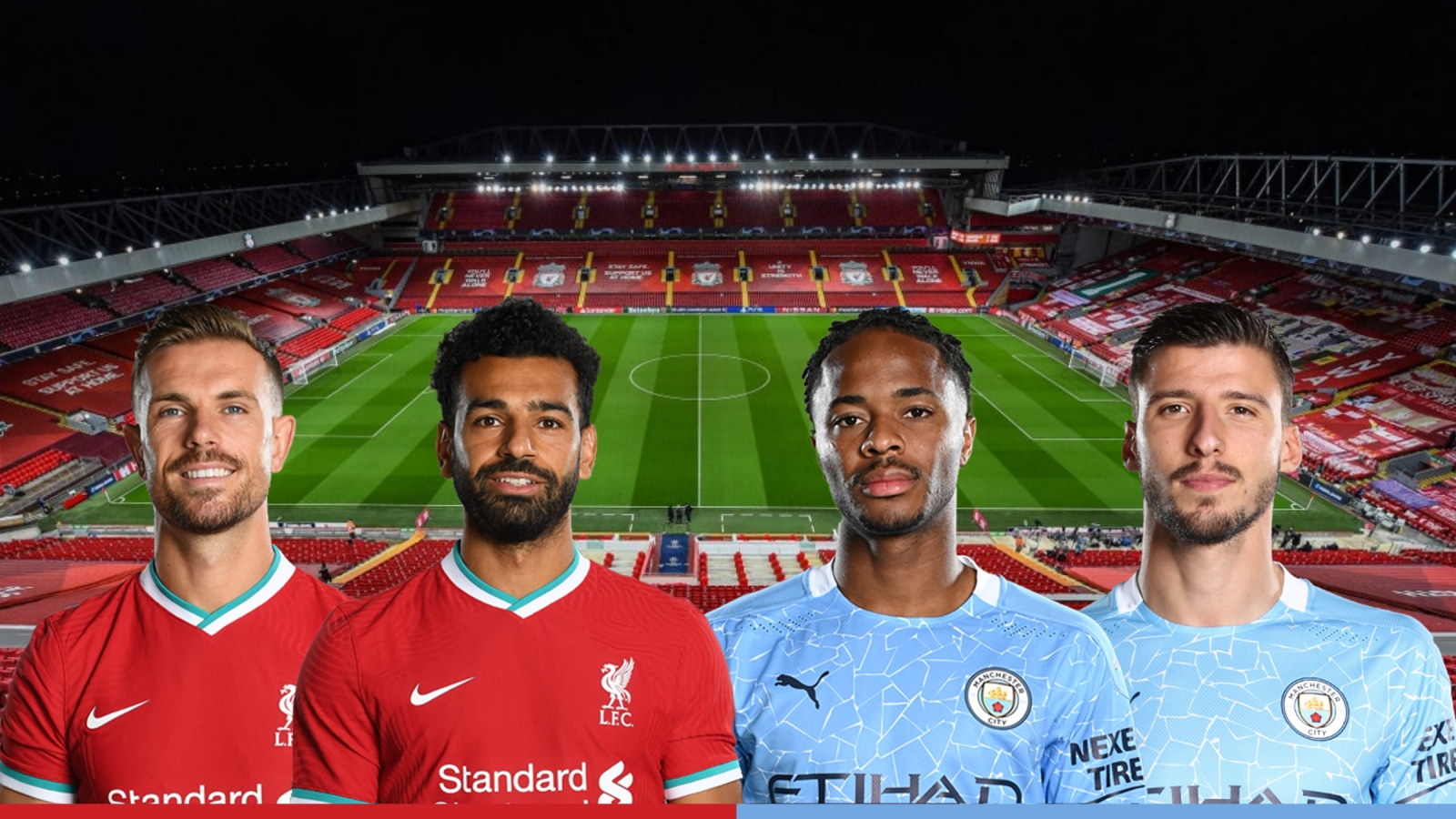 Dự đoán tỷ số, đội hình xuất phát trận Liverpool - Man City