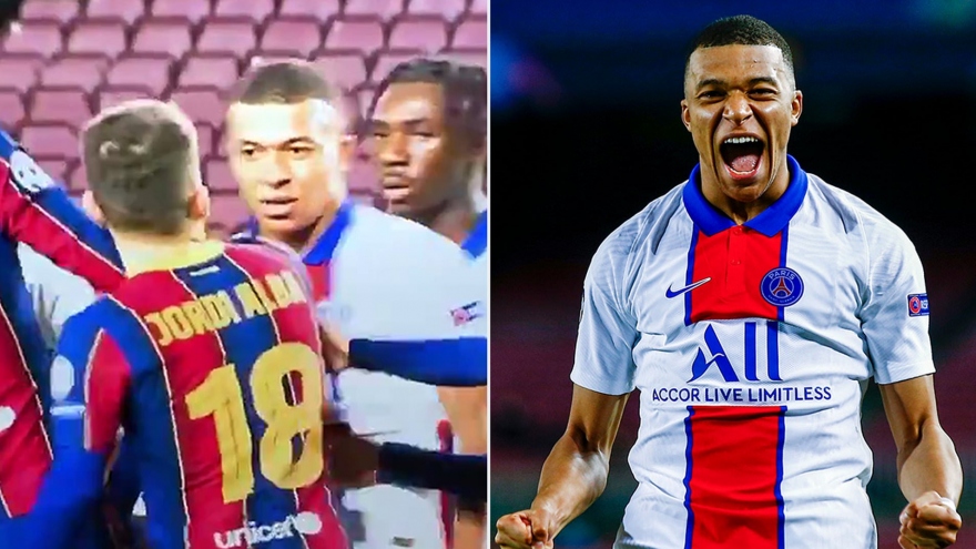 Kylian Mbappe gây sốc, lớn tiếng dọa giết hậu vệ Barca