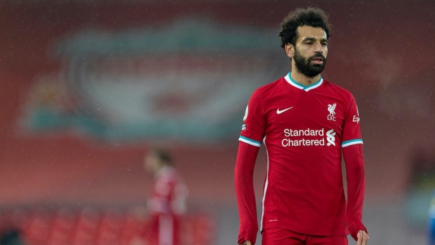 Salah mờ nhạt, Liverpool thua "sốc" Brighton ngay tại Anfield