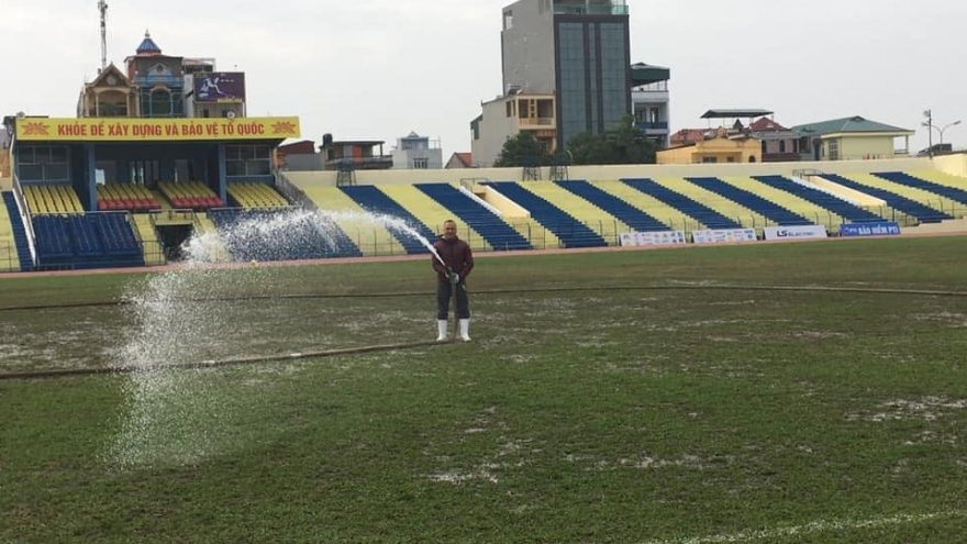 Thanh Hóa tu sửa sân ở thời điểm V-League 2021 tạm hoãn