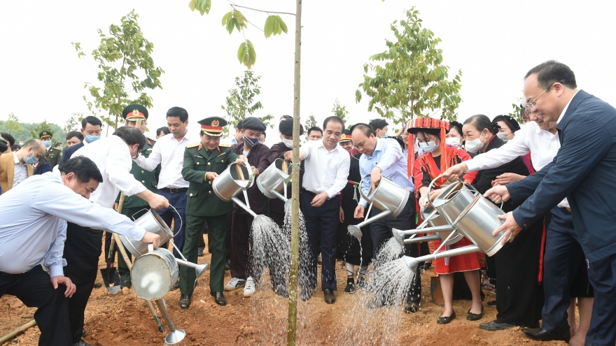 Thủ tướng phát động trồng 1 tỷ cây xanh tại Tuyên Quang