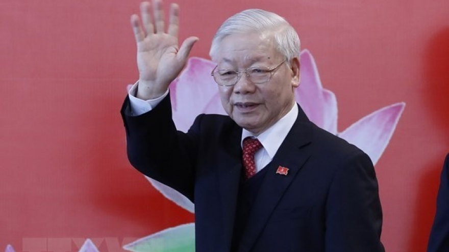 Workers’ Party of Korea chief congratulates Party General Secretary Nguyen Phu Trong