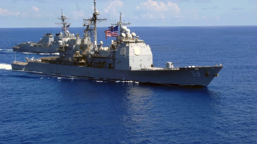 Tàu chiến Mỹ ở Trung Đông phải cập cảng do bùng phát dịch Covid-19
