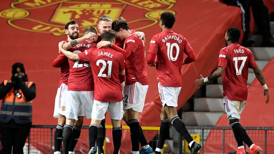 Thắng nhọc West Ham, MU xây chắc ngôi nhì bảng 