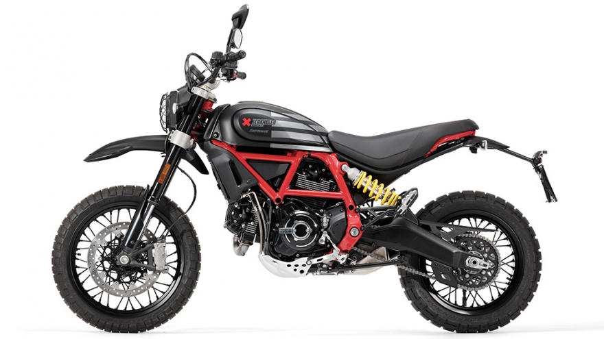 Ducati Scrambler ra bản đặc biệt mừng chiến thắng giải đua Mint 400 Hooligan