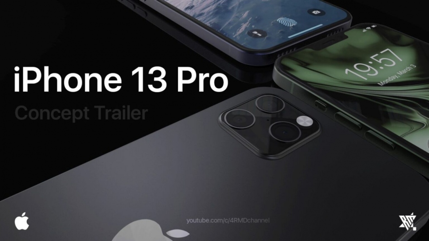 Ngắm vẻ đẹp iPhone 13 Pro đa màu sắc trong ý tưởng thiết kế