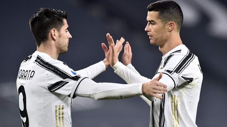 Ronaldo ghi bàn thứ 20, Juventus thắng dễ Spezia 
