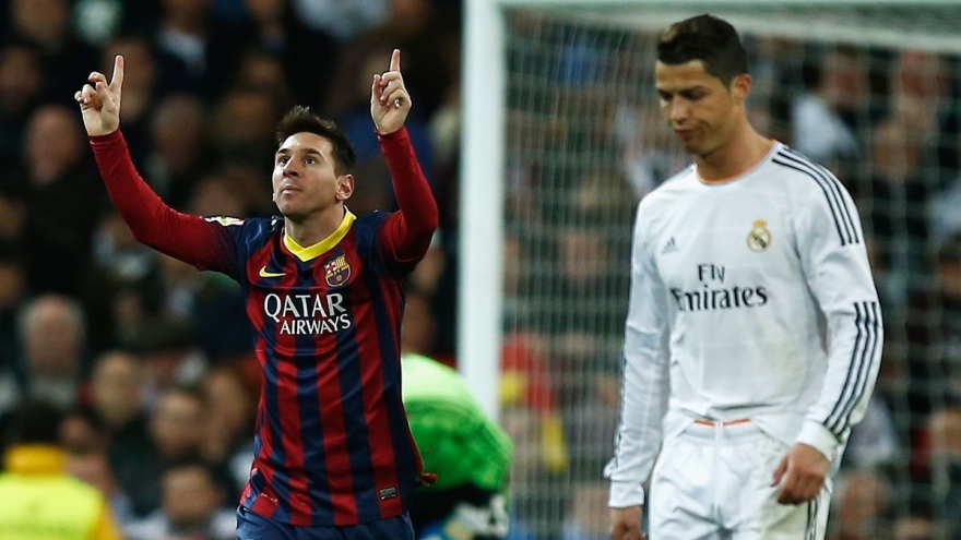 Ngày này năm xưa: Messi làm "lu mờ" Ronaldo trong trận Siêu kinh điển