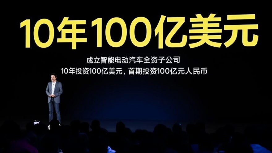 Xiaomi chi đậm 10 tỷ USD cho ô tô điện trong 10 năm