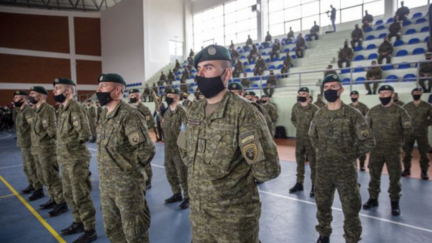 Kosovo lần đầu gửi quân tham gia sứ mệnh gìn giữ hòa bình quốc tế