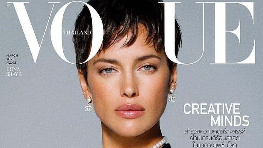 Irina Shayk quyến rũ trên tạp chí Vogue Thái Lan