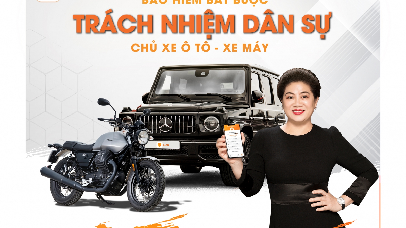 Dễ dàng mua bảo hiểm trách nhiệm dân sự xe cơ giới qua LIAN