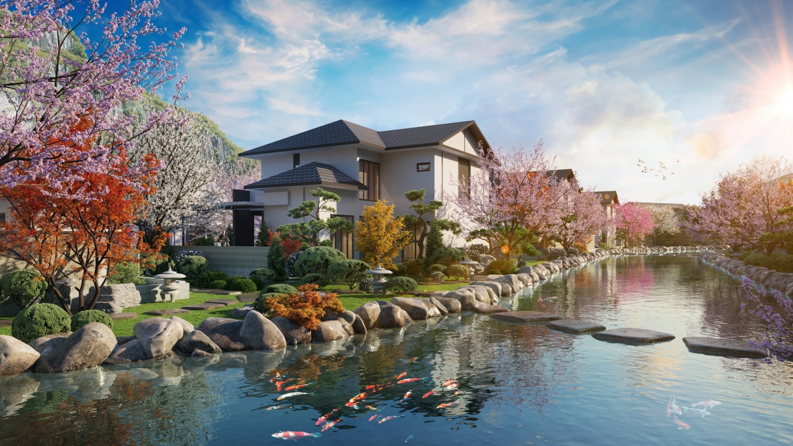 Sun Onsen Village - Limited Edition: Đưa tắm khoáng nóng vào nhịp sống thường nhật