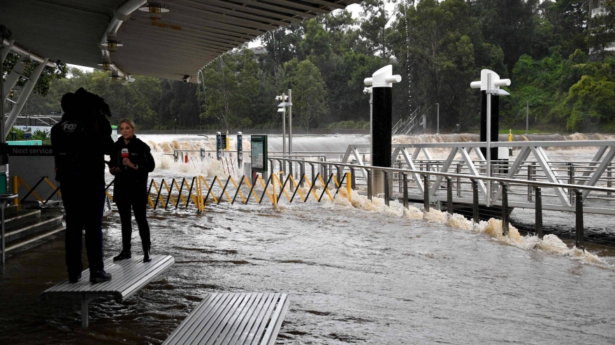 Sydney (Australia) trải qua trận lụt lớn nhất trong 50 năm
