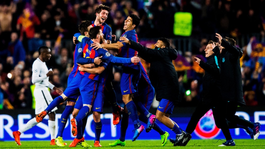 Ngày này năm xưa: Barca tạo nên cuộc ngược dòng kỳ vĩ nhất lịch sử Champions League 