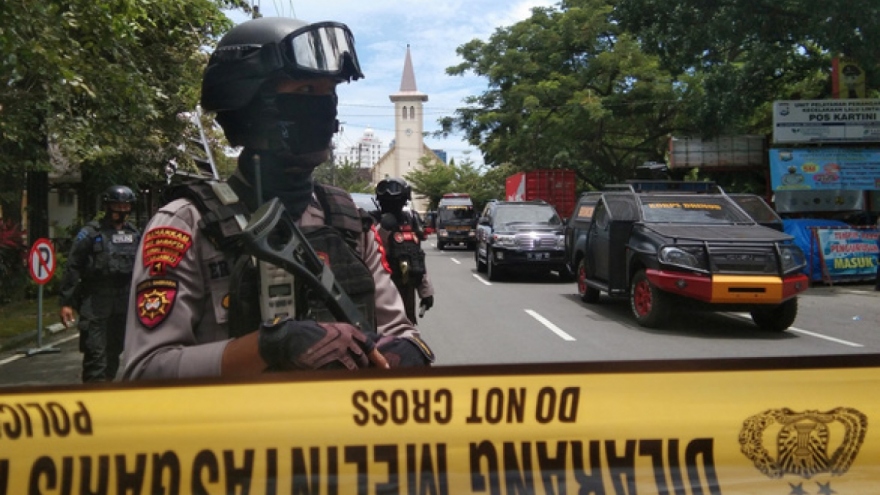 Thông tin điều tra của cảnh sát về vụ đánh bom nhà thờ ở Makassar