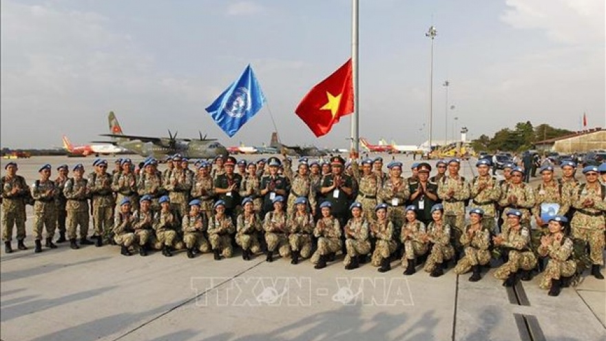 Departure ceremony held for third Level-2 Field Hospital