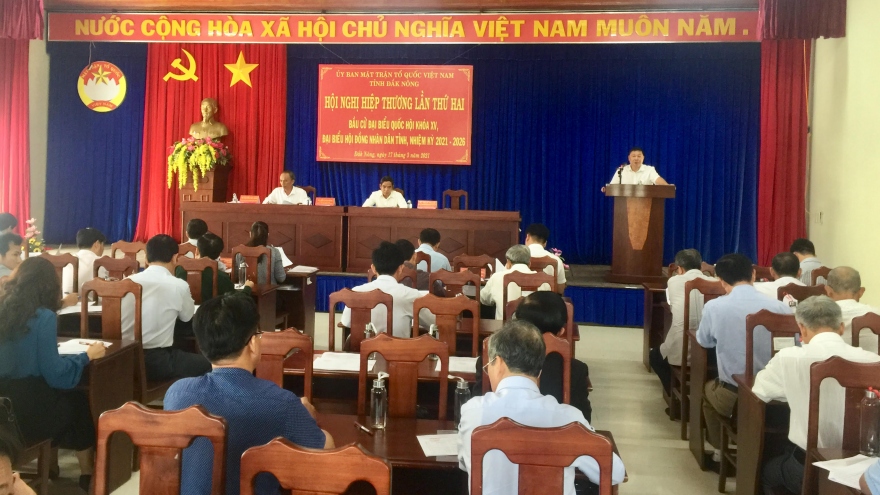 Đắk Nông có 11 người ứng cử Quốc hội và 96 người ứng cử đại biểu HĐND tỉnh