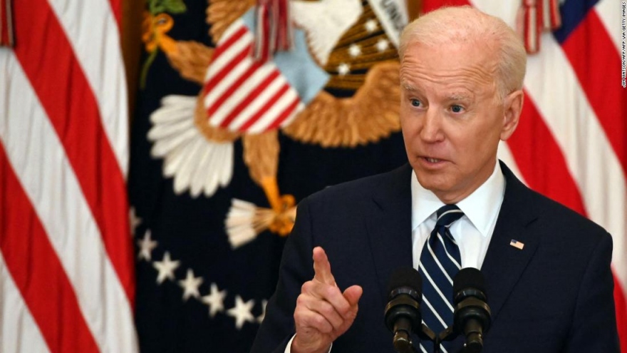 Tổng thống Mỹ Joe Biden tổ chức họp báo chính thức lần đầu tiên