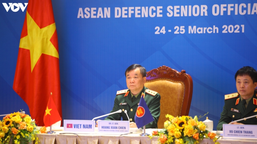 Việt Nam tham dự Hội nghị trực tuyến Quan chức Quốc phòng cấp cao ASEAN